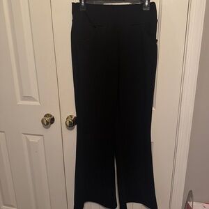 NWOT Shein black womens flared pants with pockets